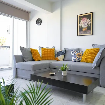 Large Close To Finikoudes With 2 Balconies