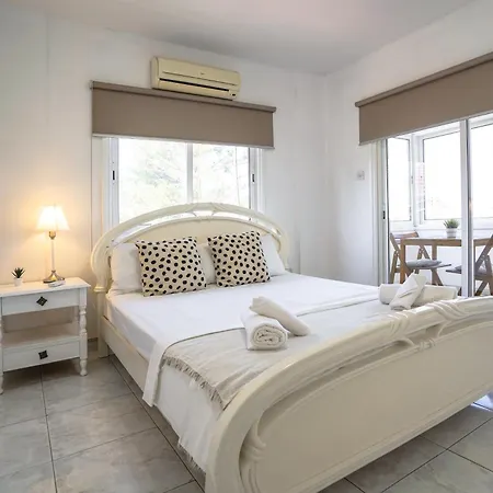 Apartment Large Close To Finikoudes With 2 Balconies Larnaca